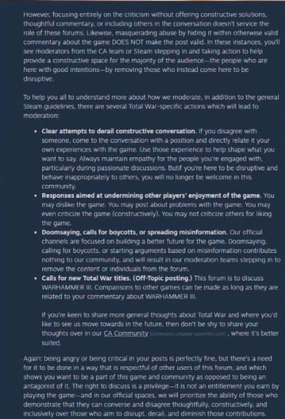 《全面战争：战锤3》DLC价格上涨引发争议，开发商采取行动控制负面评论