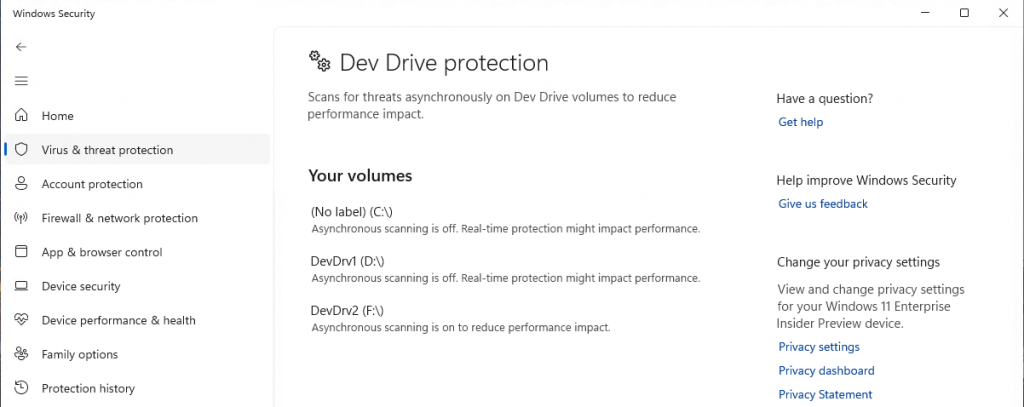 微软 Windows 11 正式支持基于 ReFS 的 Dev Drive 新存储卷