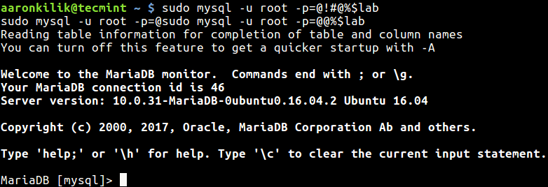浅谈12 条用于 Linux 的 MySQL/MariaDB 安全最佳实践