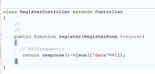 Laravel框架FormRequest中重写错误处理的方法