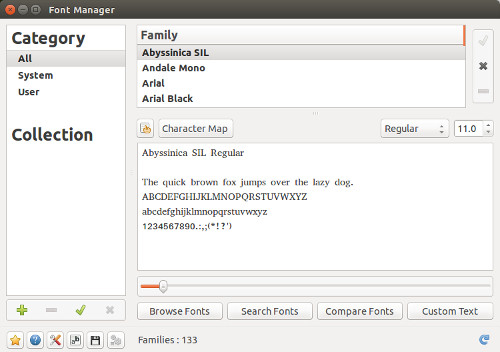 Ubuntu上安装字体的教程