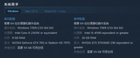 《废土3》PC配置需求公布：推荐内存16GB
