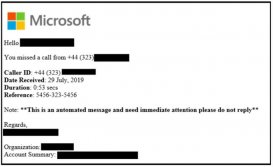 注意了！骗子利用虚假语音邮件窃取Office 365登录凭证