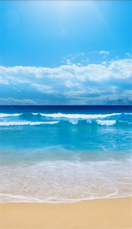 qq业务乐园 qq壁纸 - 唯美浪漫好看的风景图片 2020最新蓝色海边手机