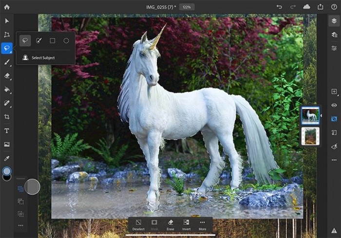 功能鸡肋遭吐槽，Adobe：iPad端Photoshop AI抠图功能年底前上线