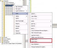 SQLServer 数据导入导出的几种方法小结