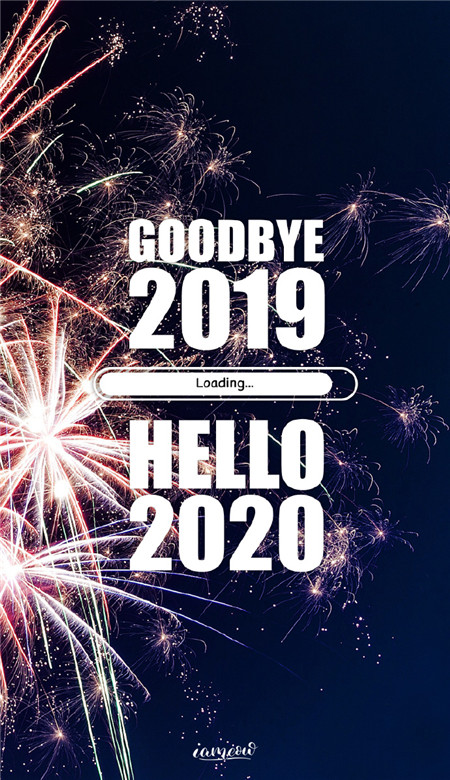 再见2019你好2020手机壁纸大全 迎接2020的壁纸图片高清带字