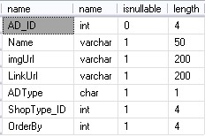 如何获取SqlServer2005表结构(字段,主键,外键,递增,描述)