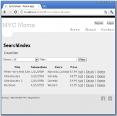 ASP.NET MVC4入门教程（九）：查询详细信息和删除记录