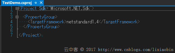 Visual Studio 2017创建.net standard类库编译出错原因及解决方法