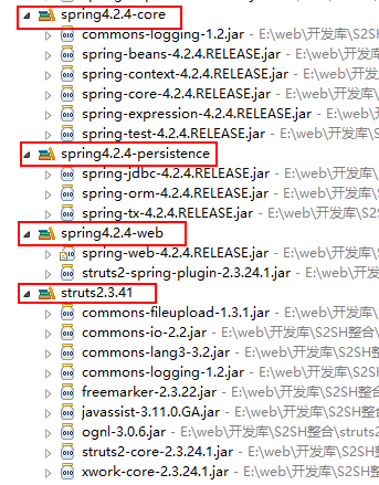 SSH框架网上商城项目第1战之整合Struts2、Hibernate4.3和Spring4.2
