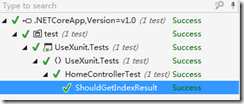 ASP.NET Core中使用xUnit进行单元测试