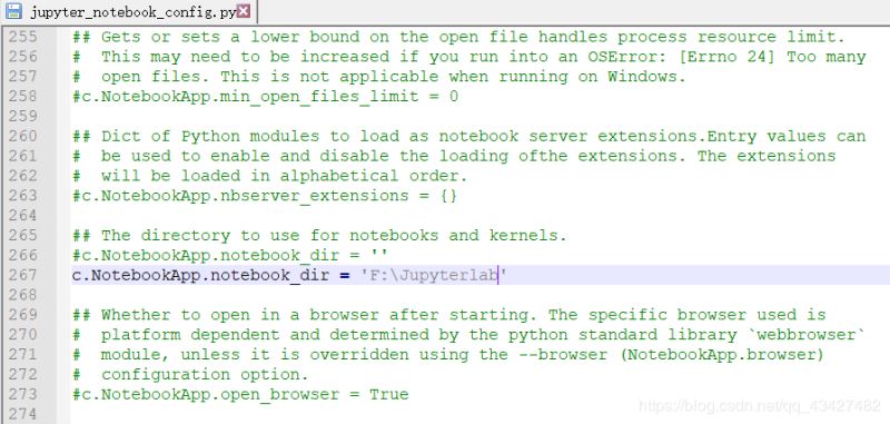Windows 下更改 jupyterlab 默认启动位置的教程详解