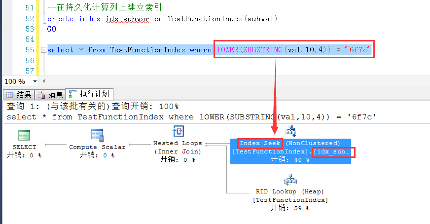 SQLServer性能优化--间接实现函数索引或者Hash索引