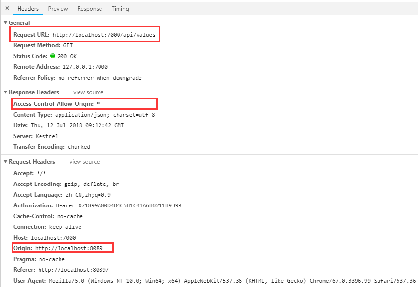 .Net Core Cors中间件的深入讲解