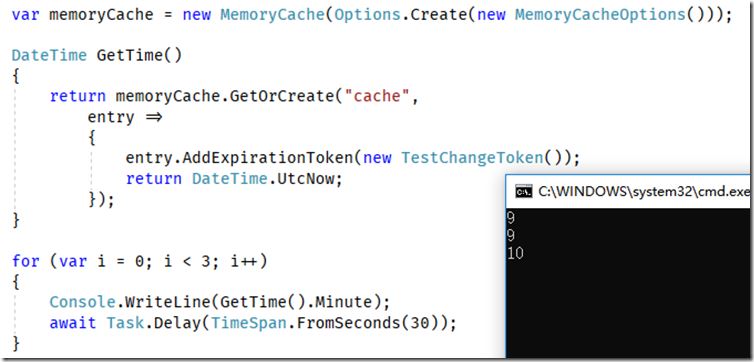 .NET Core系列之MemoryCache 缓存过期