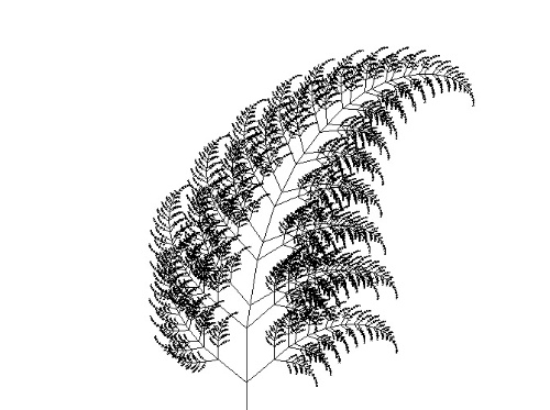 纯PHP生成的一个树叶图片画图例子