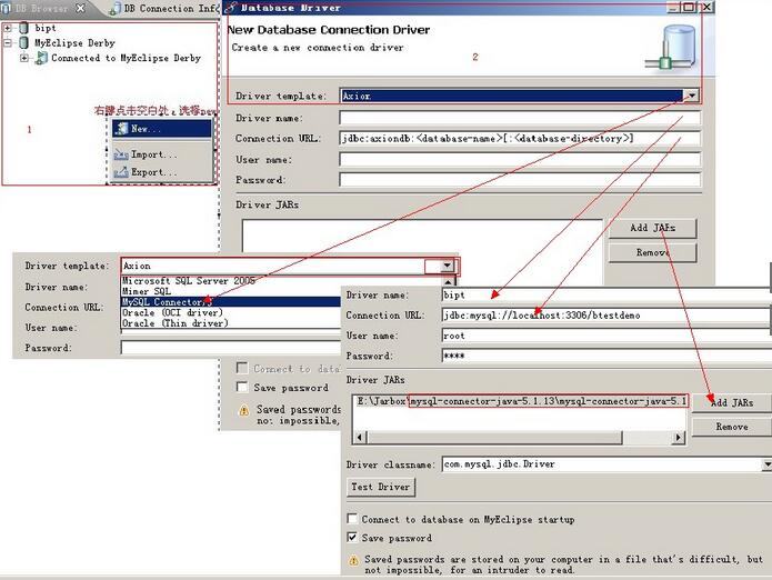 Myeclipse连接mysql数据库心得体会