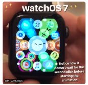 苹果 watchOS 7 更快了：点击 Apple Watch 按键终于不再延迟