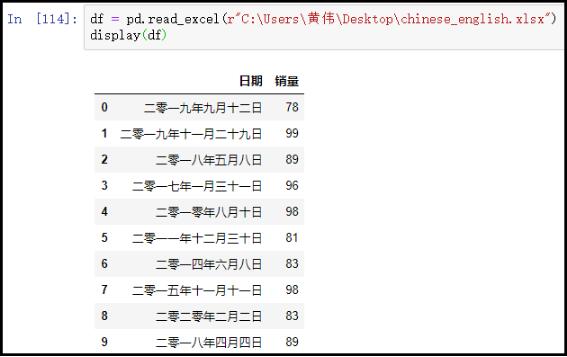 python实现将中文日期转换为数字日期