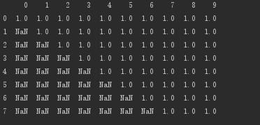 python如何删除列为空的行