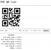 php生成QRcode实例