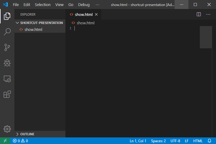 常用VsCode 快捷键(Window & Mac)GIF演示