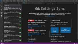 VSCode 云同步扩展设置Settings Sync插件