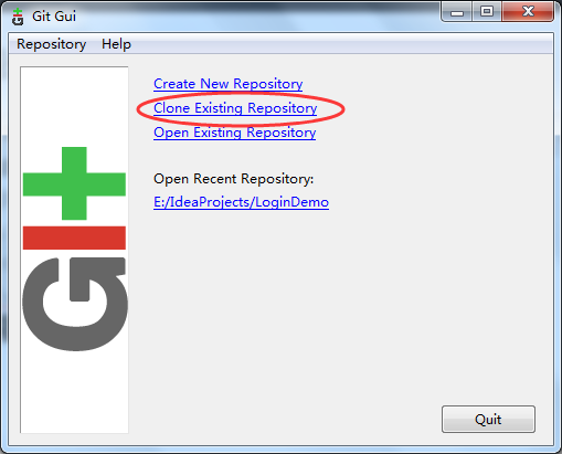 Git可视化教程之Git Gui的使用