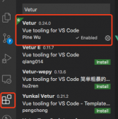vscode 配置vue+vetur+eslint+prettier自动格式化功能