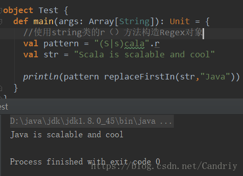 详解Java中的scala正则表达式