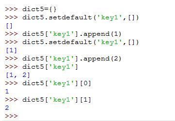 python字典多键值及重复键值的使用方法(详解)