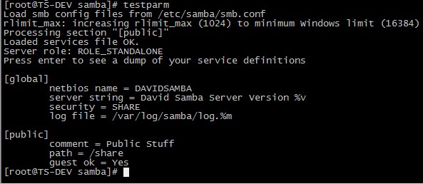 CentOS 6.3下Samba服务器的安装与配置