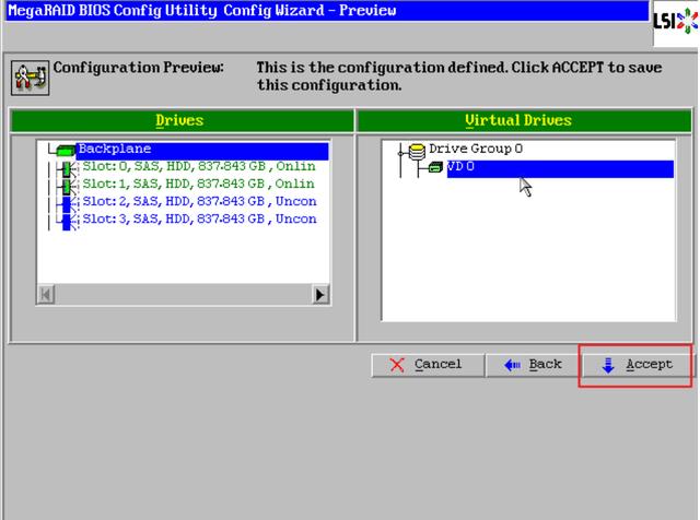 浪潮TS850服务器使用MegaRAID卡做RAID图文教程