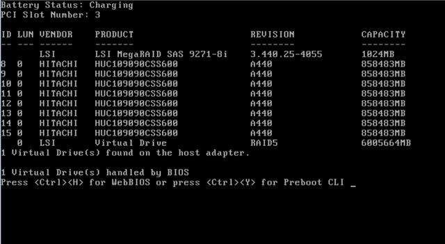 浪潮TS850服务器使用MegaRAID卡做RAID图文教程