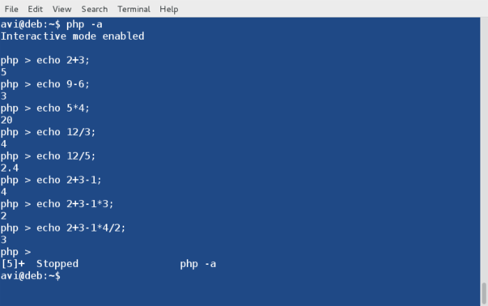 如何通过Linux命令行使用和运行PHP脚本