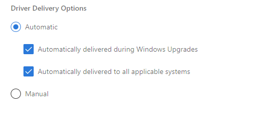新调整开始：Windows10采用新驱动系统 不必自动下载安装可选