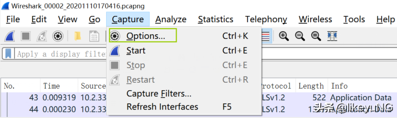 一起学习Wireshark-1.1.3（数据包抓取）