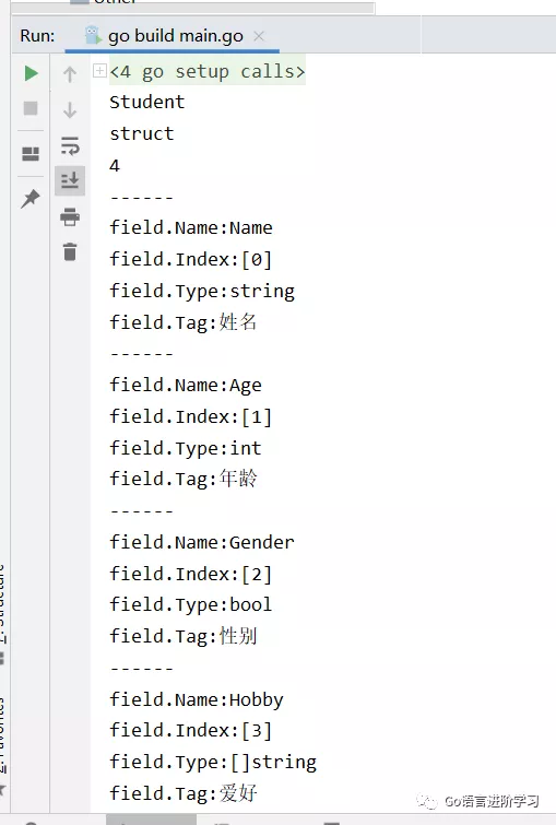 一篇文章教会你Go语言基础之结构体反射