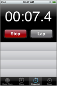一个iOS上的秒表小应用的实现方法分享