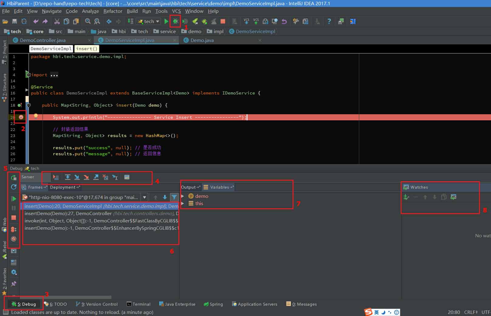 在Intellij IDEA中使用Debug(图文教程)