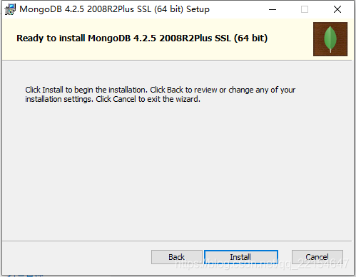 MongoDB4.2.5安装方法操作步骤