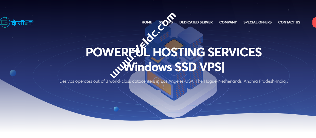 DesiVPS：美国洛杉矶不限流量VPS，每年免费换6次IP，免费10Gbps DDoS 防护，1核1G内存25GB SSD，年付$18.99起