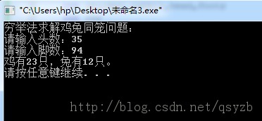 C++基本算法思想之穷举法