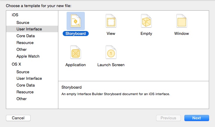iOS应用开发中StoryBoard搭建UI界面的基本使用讲解