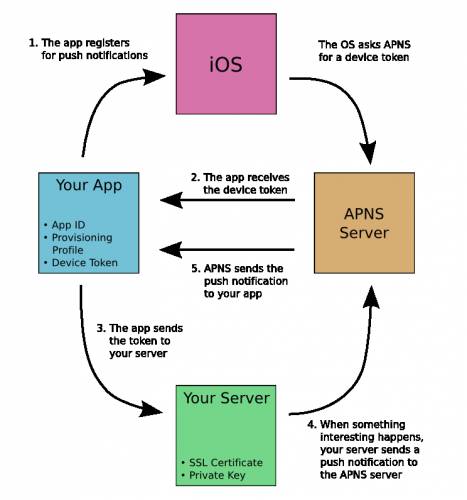 iOS实现消息推送及原理分析