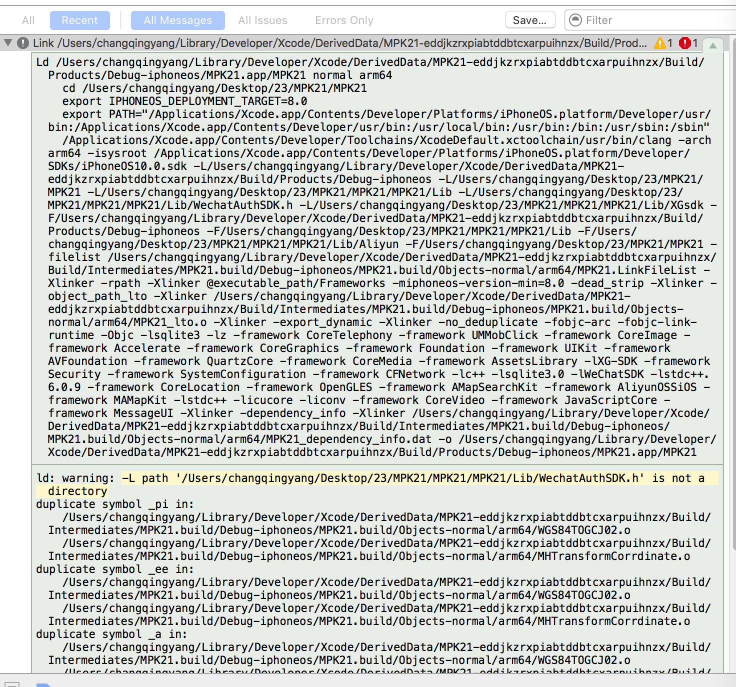 Xcode8下iOS10常见报错闪退，字体适配和编译不过的问题及解决方案