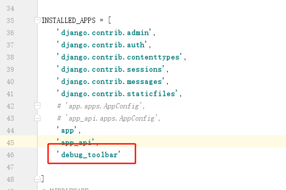 Django Web开发中django-debug-toolbar的配置以及使用