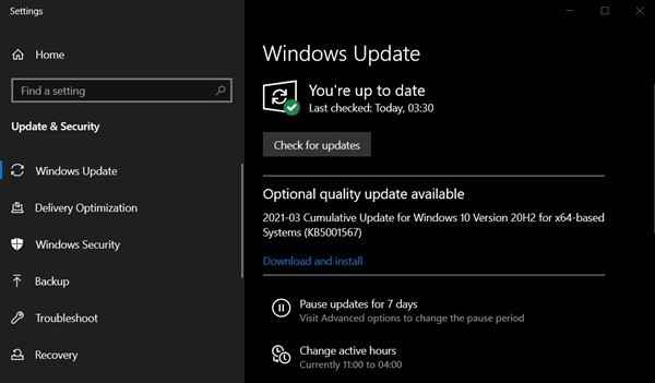 Windows 10下发新补丁 修复蓝屏、打印出错等问题