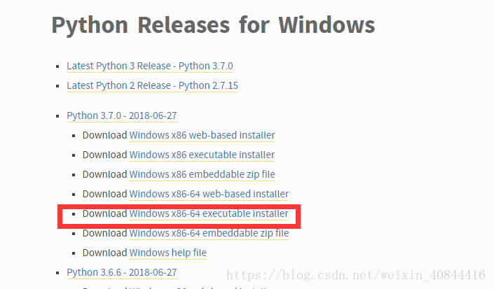 Windows下python3.7安装教程